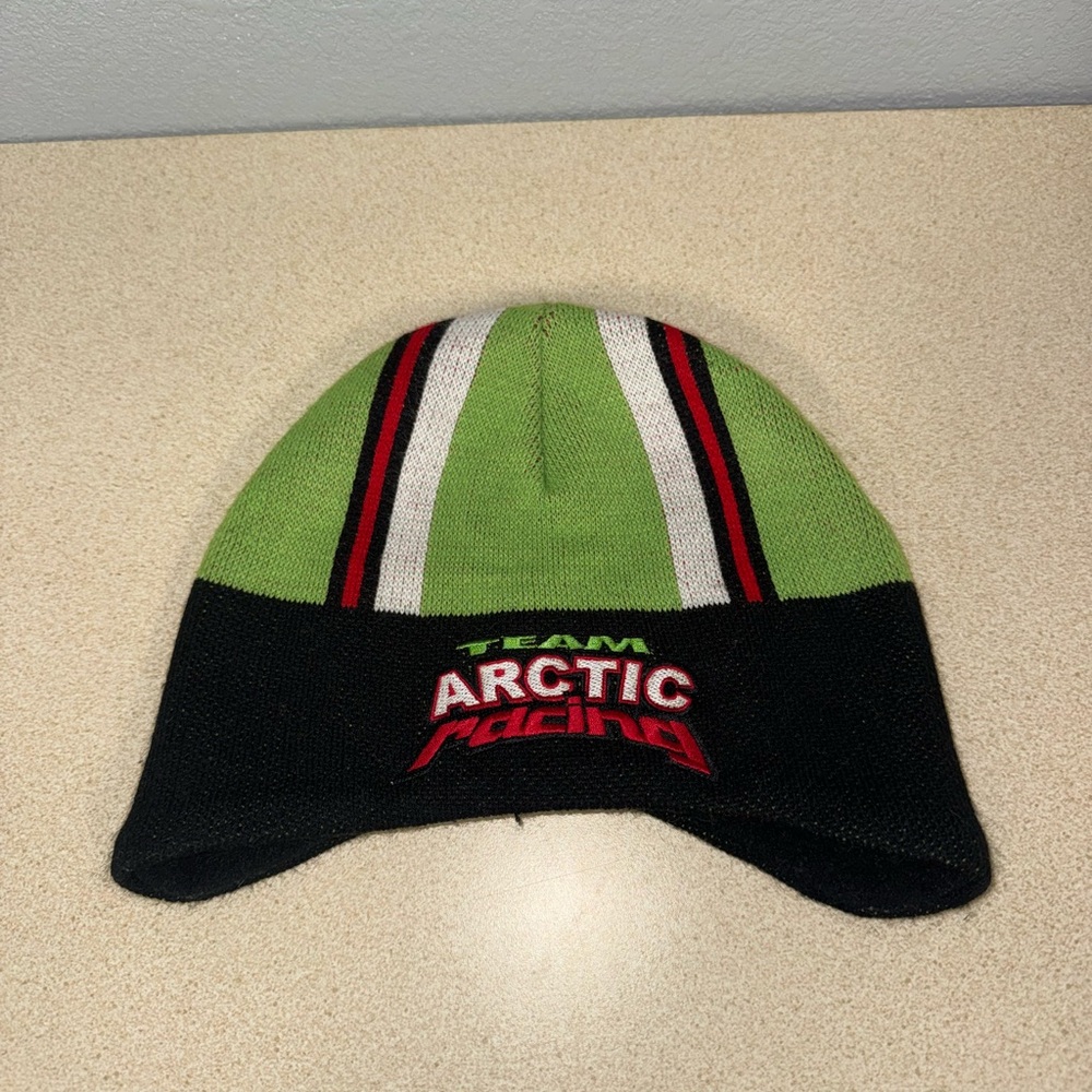 Team Arctic Racing Arctic Cat Youth Beanie Winter Hat Genuine Arcticwear